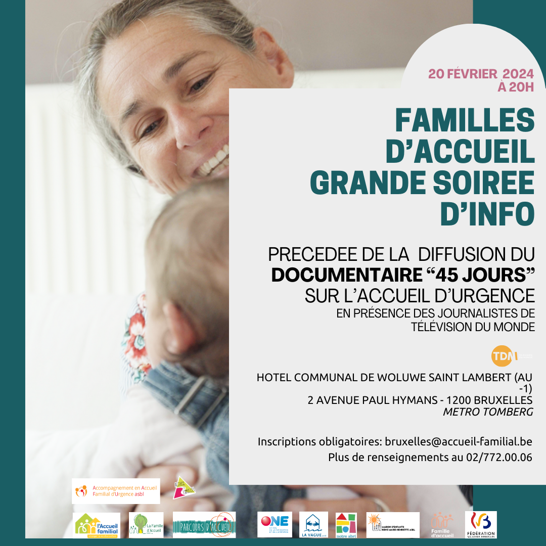 Grande séance collective d’info sur l’accueil familial