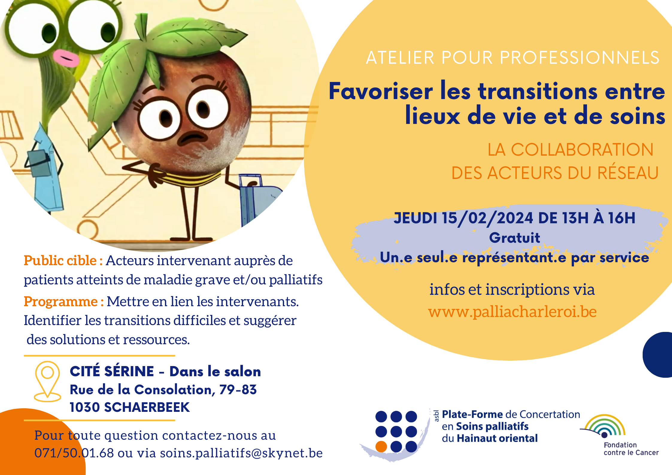 Atelier sur les transitions entre lieux de vie et de soins