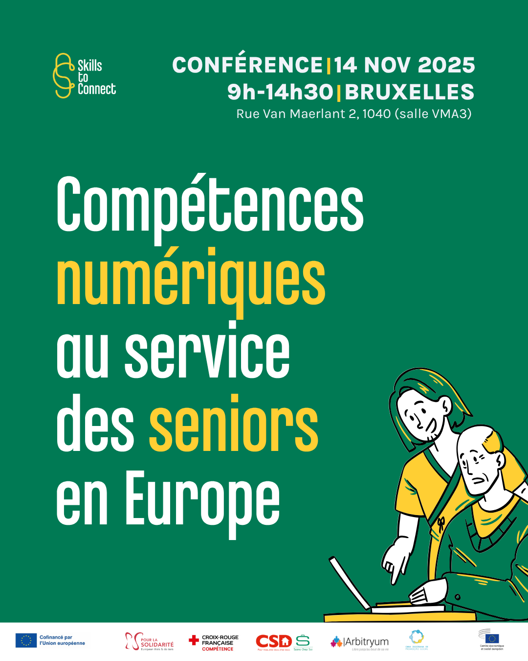 Conférence – Compétences numériques au service des seniors
