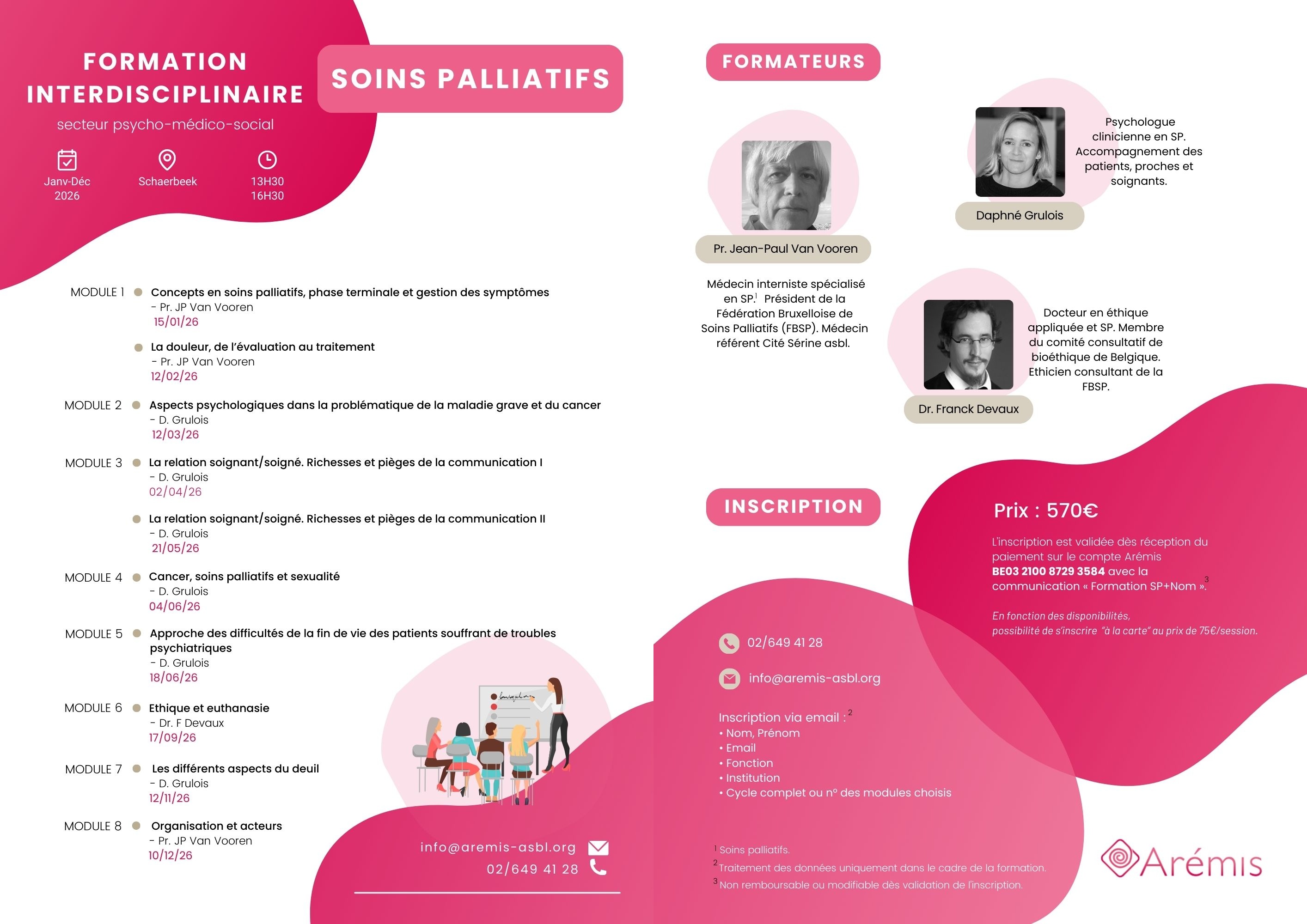 Formation soins palliatifs