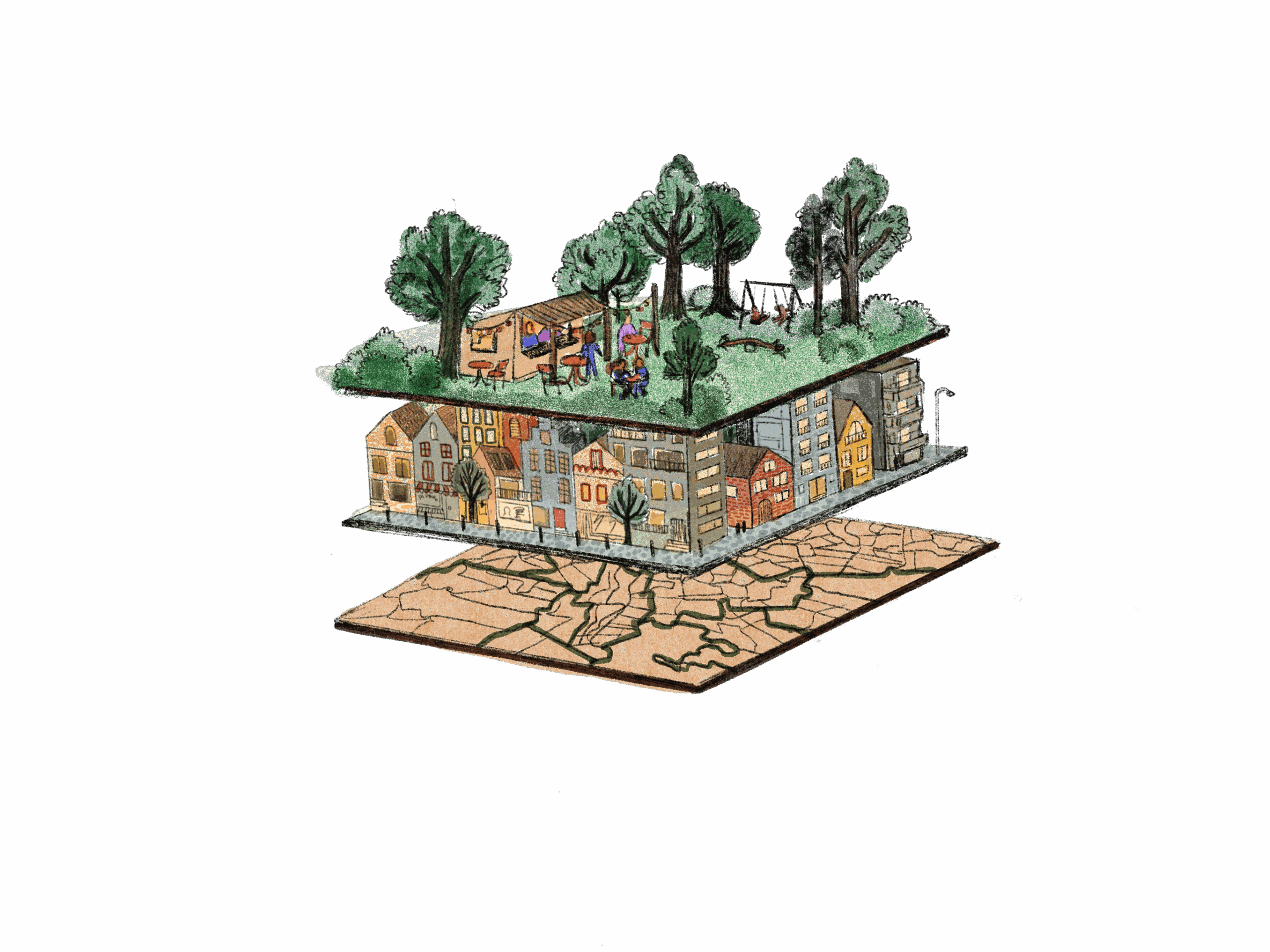 De buurt, de basis van de nieuwe welzijns- en gezondheidsorganisatie